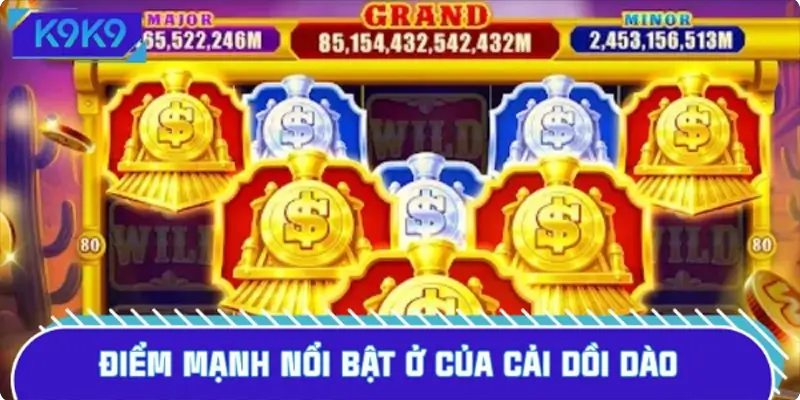 Điểm mạnh của hình thức slot của cải 