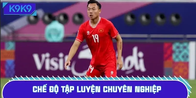 Cầu thủ rèn luyện chuyên sâu để duy trì phong độ